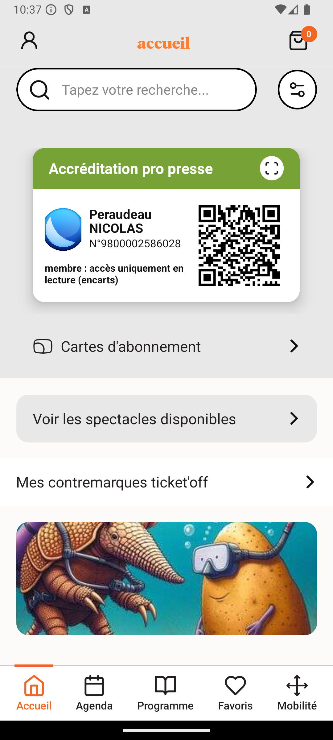 Image de Application Mobile Festival OFF