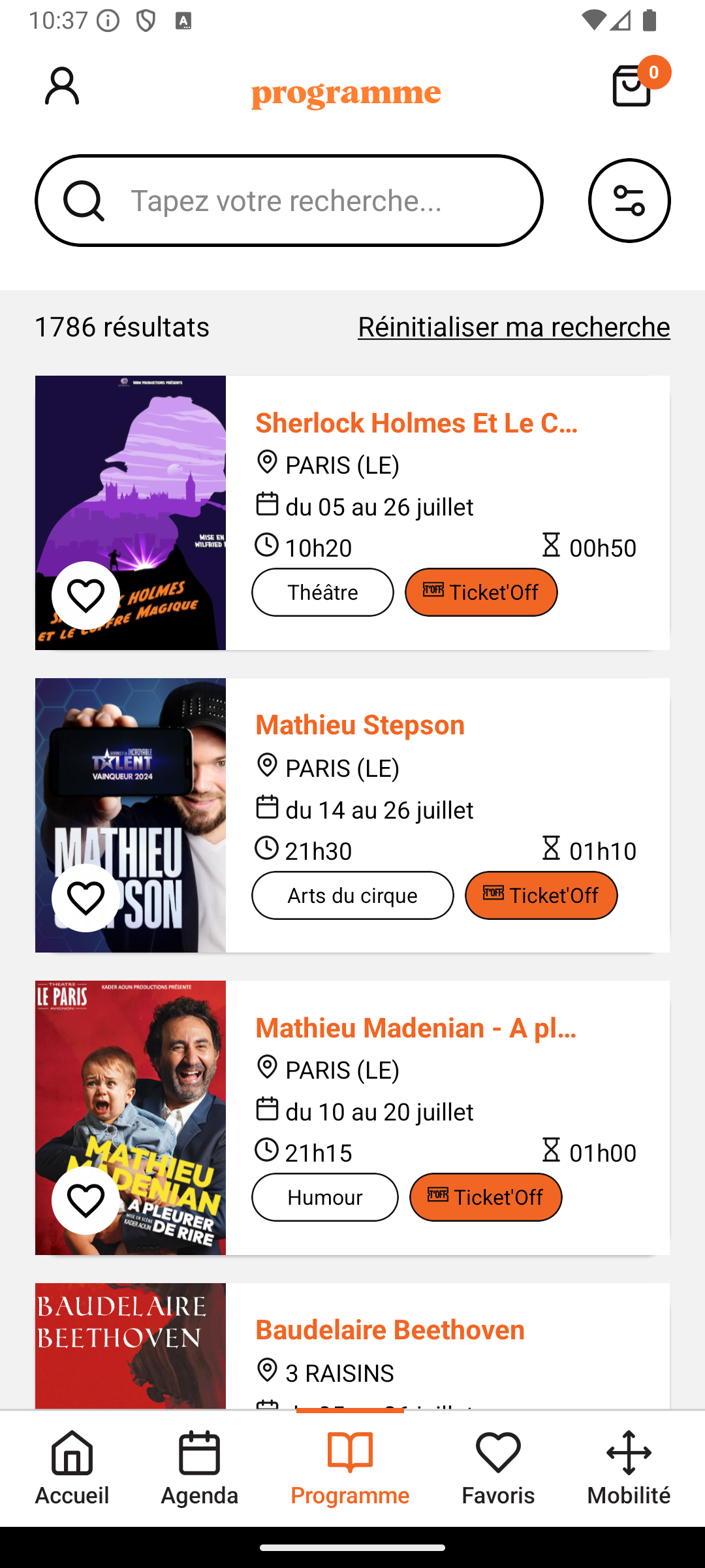 Image de Application Mobile Festival OFF